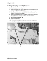 Предварительный просмотр 149 страницы Ricoh infoprint 1222 Service Manual