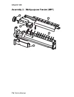 Предварительный просмотр 177 страницы Ricoh infoprint 1222 Service Manual