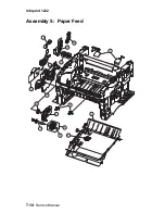 Предварительный просмотр 187 страницы Ricoh infoprint 1222 Service Manual