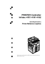 Ricoh Infotec 4151 Operating Instructions Manual preview