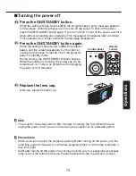 Preview for 73 page of Ricoh IPSiO PJ WX3130 Owner'S Manual