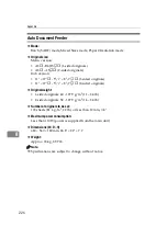 Предварительный просмотр 234 страницы Ricoh IS 2255 General Settings Manual