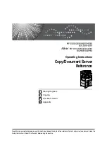 Предварительный просмотр 1 страницы Ricoh IS 2435 Operating Instructions Manual