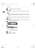 Preview for 36 page of Ricoh ISC 1024c Settings Manual