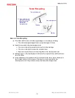 Предварительный просмотр 76 страницы Ricoh K-C3.5L Service Training