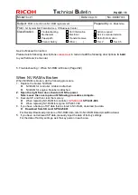 Preview for 10 page of Ricoh Ko-P1 Technical Bulletin