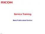 Предварительный просмотр 17 страницы Ricoh KW5708 Service Training