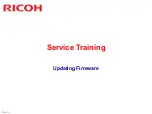 Предварительный просмотр 32 страницы Ricoh KW5708 Service Training