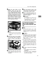 Предварительный просмотр 35 страницы Ricoh Laser AP1600 Setup Manual