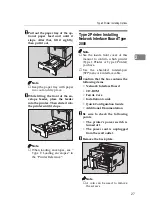 Предварительный просмотр 39 страницы Ricoh Laser AP1600 Setup Manual