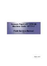 Preview for 1 page of Ricoh LCIT RT5100 Field Service Manual