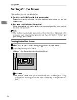 Предварительный просмотр 34 страницы Ricoh LD0105 Operating Instructions Manual