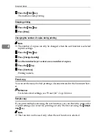 Предварительный просмотр 56 страницы Ricoh LD0105 Operating Instructions Manual