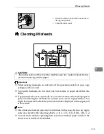 Предварительный просмотр 123 страницы Ricoh LD0105 Operating Instructions Manual