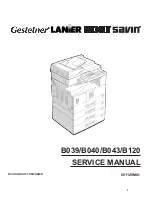 Ricoh LD013 Service Manual предпросмотр