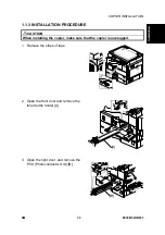 Предварительный просмотр 37 страницы Ricoh LD013 Service Manual