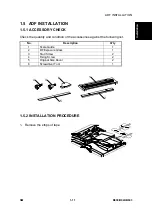 Предварительный просмотр 43 страницы Ricoh LD013 Service Manual