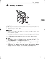 Preview for 85 page of Ricoh LD015 Operating Instructions Manual