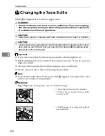 Preview for 276 page of Ricoh LD055 Operating Instructions Manual