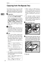 Предварительный просмотр 30 страницы Ricoh LD135 Operating Instructions Manual