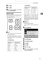 Предварительный просмотр 65 страницы Ricoh LD135 Operating Instructions Manual