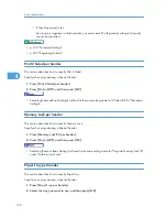 Preview for 180 page of Ricoh LD425 General Settings Manual