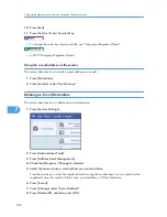 Preview for 260 page of Ricoh LD425 General Settings Manual