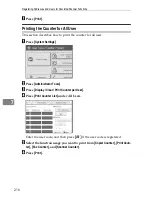 Предварительный просмотр 225 страницы Ricoh LD425c General Settings Manual