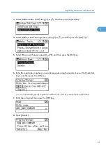 Предварительный просмотр 381 страницы Ricoh LD520CL Operating Instructions Manual