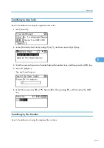 Предварительный просмотр 907 страницы Ricoh LD520CL Operating Instructions Manual