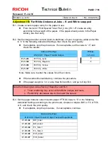Предварительный просмотр 30 страницы Ricoh Leo-C2/P2 Technical Bulletin
