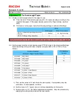 Предварительный просмотр 33 страницы Ricoh Leo-C2/P2 Technical Bulletin