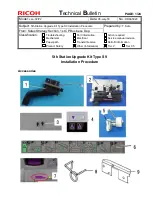 Предварительный просмотр 115 страницы Ricoh Leo-C2/P2 Technical Bulletin