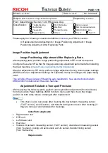Предварительный просмотр 139 страницы Ricoh Leo-C2/P2 Technical Bulletin