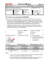 Предварительный просмотр 157 страницы Ricoh Leo-C2/P2 Technical Bulletin