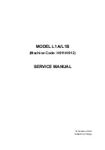 Предварительный просмотр 1 страницы Ricoh LF110 Service Manual