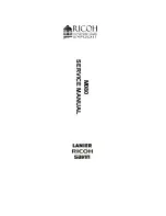 Preview for 3 page of Ricoh M080 Service Manual