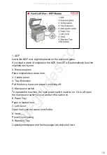 Preview for 11 page of Ricoh M281 Series Technical Training Manual