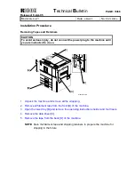 Предварительный просмотр 17 страницы Ricoh Martini-P1 Technical Bulletin