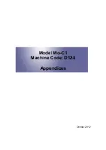 Предварительный просмотр 703 страницы Ricoh Mo-C1 Service Manual