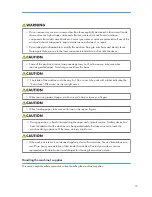 Preview for 17 page of Ricoh MP 2001 Operating Instructions Manual