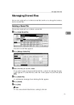 Предварительный просмотр 79 страницы Ricoh MP 2590 Scanner Reference