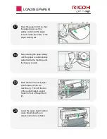 Предварительный просмотр 9 страницы Ricoh MP CW2200SP User Manual