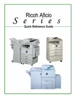 Ricoh MP2000SPF - Aficio MP B/W Laser Quick Reference Manual preview