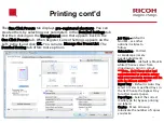 Preview for 34 page of Ricoh MP3003 Manual