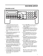 Предварительный просмотр 8 страницы Ricoh Mv106 Operator'S Manual