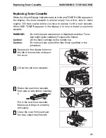 Предварительный просмотр 58 страницы Ricoh Mv106 Operator'S Manual