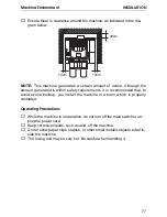 Предварительный просмотр 89 страницы Ricoh Mv106 Operator'S Manual