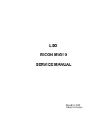 Ricoh MV310 Service Manual preview