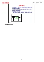 Предварительный просмотр 25 страницы Ricoh OP-MF1 Service Training